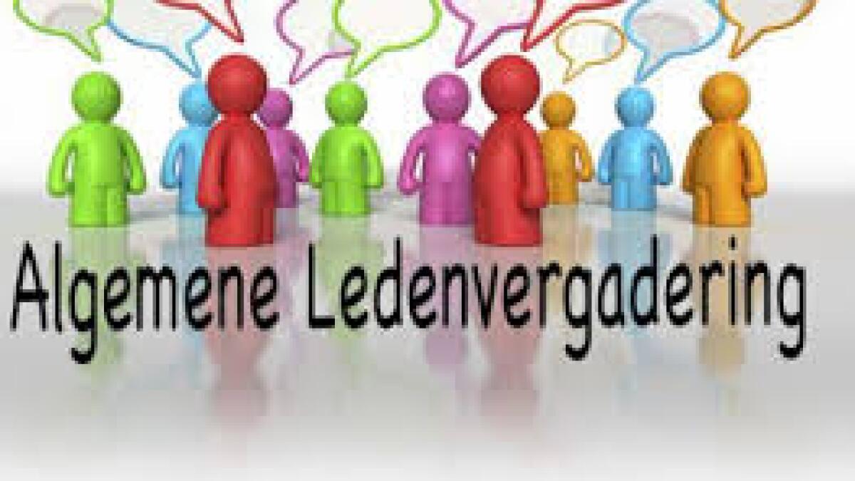 Algemene ledenvergadering 12 oktober