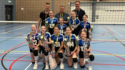 Meisjes C1 is kampioen!