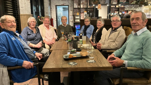 Jubileumfeest Piet Cuijpers 70 jaar lid