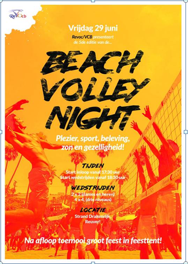 Beach Volleybal Night editie 5