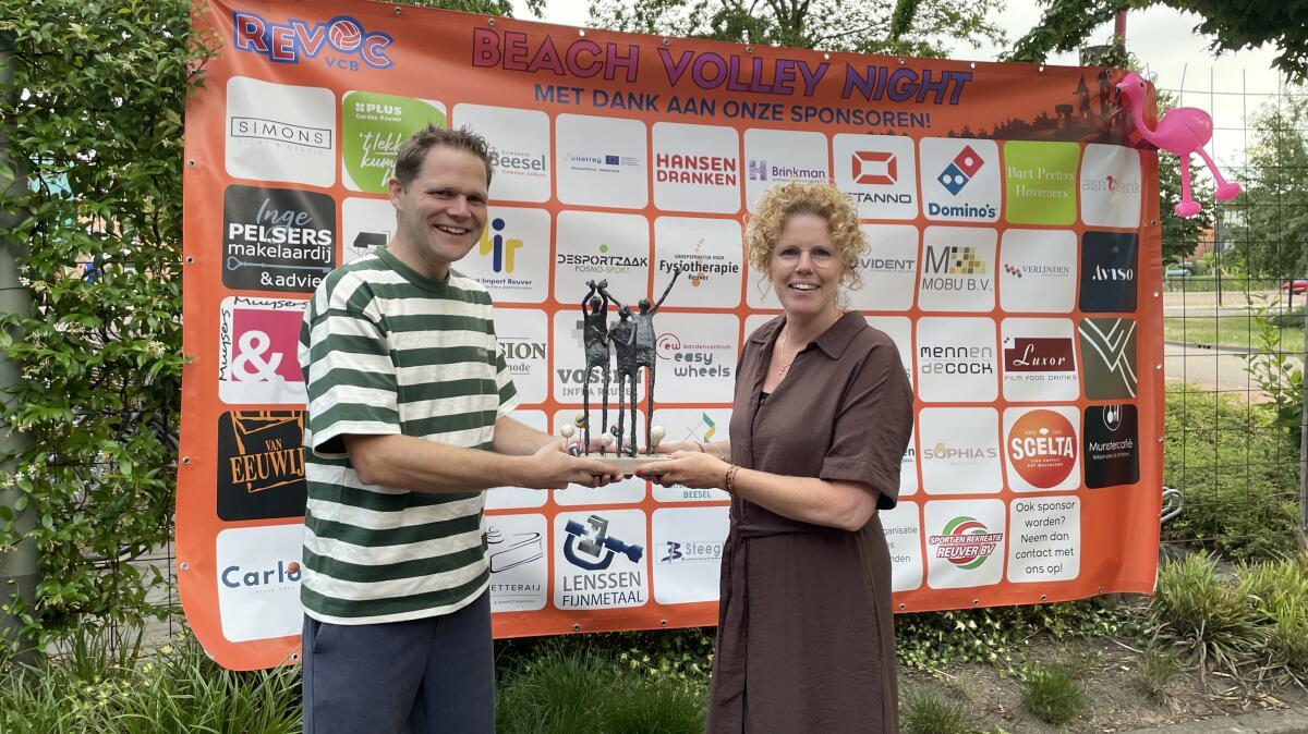 Vrijwilligster van het jaar Carolien Murmans