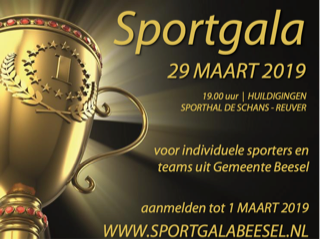 Sportgala 29 maart 2019